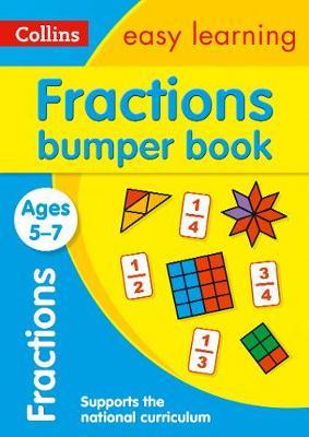 Fractions Bumper Book Ages 5-7 (Collins Easy Learning KS1) - Collins Easy Learning