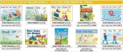 PM Plus Storybooks Yellow Level 6 (10 books) -
