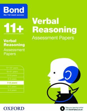 Bond 11+: Verbal Reasoning: Assessment Papers: 7-8 years - J. M. Bond