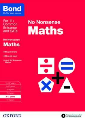 Bond: Maths: No Nonsense: 6-7 years - Sarah Lindsay