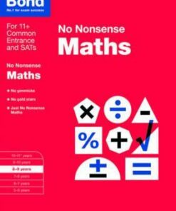 Bond: Maths: No Nonsense: 8-9 years - Sarah Lindsay