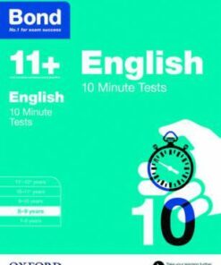 Bond 11+: English: 10 Minute Tests: 8-9  years - Sarah Lindsay