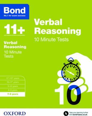 Bond 11+: Verbal Reasoning: 10 Minute Tests: 7-8 years - Frances Down