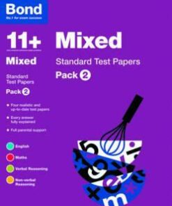 Bond 11+: Mixed: Standard Test Papers: Pack 2 - Frances Down