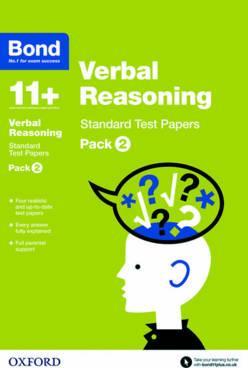 Bond 11+: Verbal Reasoning: Standard Test Papers: Pack 2 - Frances Down