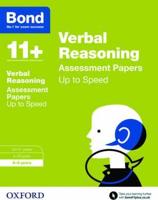 Bond 11+: Verbal Reasoning: Up to Speed Papers: 8-9 years - Frances Down