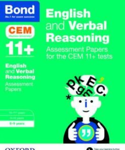 Bond 11+ English and Verbal Reasoning Assessment Papers for the CEM 11+ tests: 8-9 years - Michellejoy Hughes