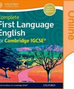 Complete First Language English for Cambridge IGCSE (R): Online Student Book -
