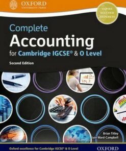 Complete Accounting for Cambridge IGCSE (R) & O Level - Brian Titley