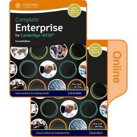 Complete Enterprise for Cambridge IGCSE (R): Print & Online Student Book Pack 1 Complete Enterprise for Cambridge IGCSE (R): Print & Online Student Book Pack - Terry Cook