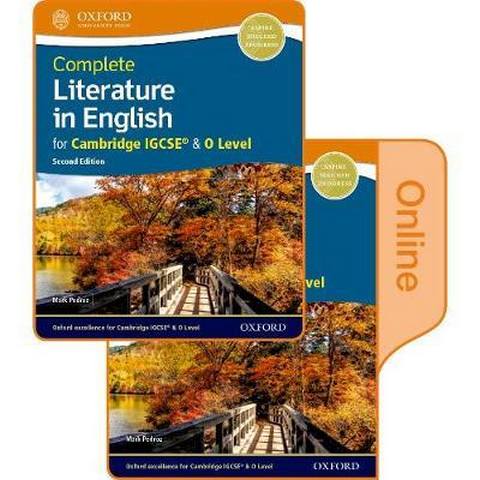Complete Literature in English for Cambridge IGCSE & O Level: Print & Online Student Book Pack 1 Complete Literature in English for Cambridge IGCSE & O Level: Print & Online Student Book Pack - Mark Pedroz