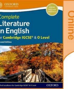 Complete Literature in English for Cambridge IGCSE & O Level: Online Student Book - Mark Pedroz