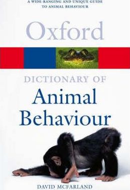 A Dictionary of Animal Behaviour - David McFarland