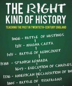 The Right Kind of History: Teaching the Past in Twentieth-Century England - Mr David Cannadine