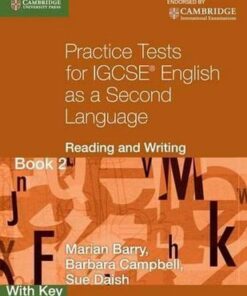 Cambridge International IGCSE: Practice Tests for IGCSE English as a Second Language: Reading and Writing Book 2