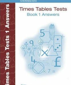 Times Tables Tests Answer Book 1 - Hilary Koll