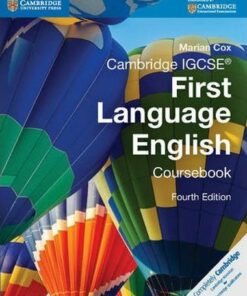 Cambridge International IGCSE: Cambridge IGCSE (R) First Language English Coursebook - Marian Cox