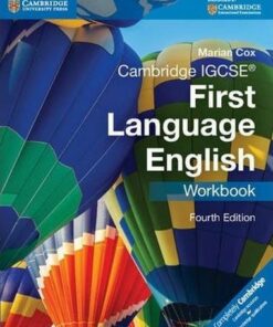 Cambridge International IGCSE: Cambridge IGCSE (R) First Language English Workbook - Marian Cox