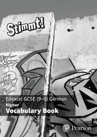 Stimmt! Edexcel GCSE German Higher Vocab Book (pack of 8) - Melissa Weir