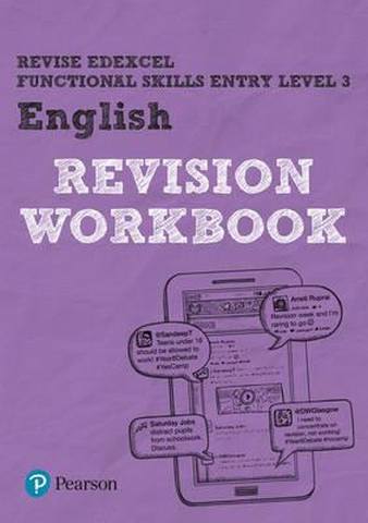 Revise Edexcel Functional Skills English Entry Level 3 Workbook - David Grant