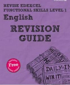 Revise Edexcel Functional Skills English Level 1 Revision Guide: includes online edition - Julie Hughes