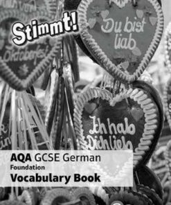 Stimmt! AQA GCSE German Foundation Vocabulary Book (pack of 8) -