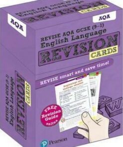 Revise AQA GCSE (9-1) English Language Revision Cards: with free online Revision Guide -