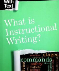 What is Instructional Writing? - Charlotte Guillain