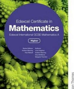Edexcel Certificate in Mathematics Edexcel International GCSE Mathematics A Higher - Andrew Manning