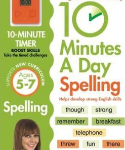 10 Minutes A Day Spelling Ages 5-7 Key Stage 1 - Carol Vorderman