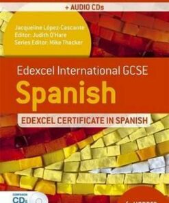 Edexcel International GCSE and Certificate Spanish Teacher Resource and Audio-CDs -