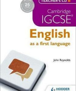 Cambridge IGCSE English First Language Teacher's CD 3ed - John Reynolds