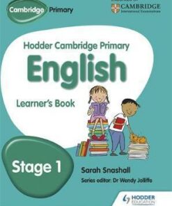 Hodder Cambridge Primary English: Learner's Book Stage 1 - Sarah Snashall