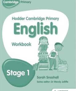 Hodder Cambridge Primary English: Work Book Stage 1 - Sarah Snashall