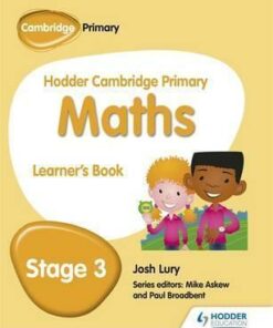 Hodder Cambridge Primary Maths Learner's Book 3 - Josh Lury