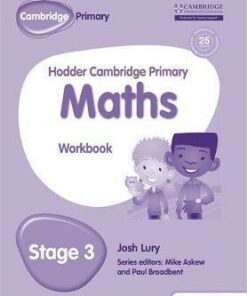 Hodder Cambridge Primary Maths Workbook 3 - Josh Lury