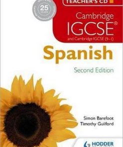 Cambridge IGCSE (R) Spanish Teacher's CD-ROM Second Edition - Simon Barefoot