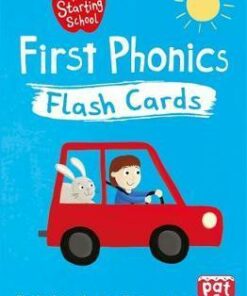 I'm Starting School: First Phonics Flash Cards: Essential flash cards for all English phonics sounds - Pat-a-Cake