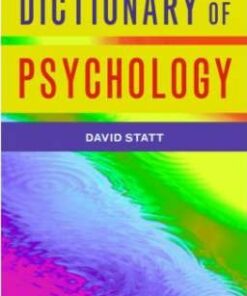 A Student's Dictionary of Psychology - David A. Statt