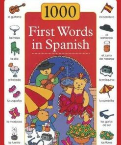 1000 First Words in Spanish - Sam Budds