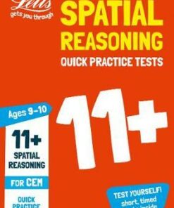 11+ Spatial Reasoning Quick Practice Tests Age 9-10 for the CEM tests (Letts 11+ Success) - Letts 11+