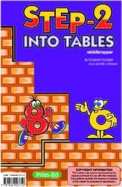 Step 2 into Tables - Elizabeth Gudden