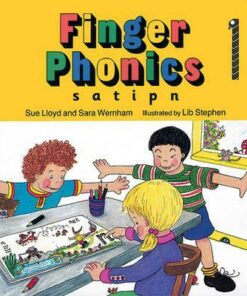 Finger Phonics book 1: in Precursive Letters (British English edition) - Sara Wernham