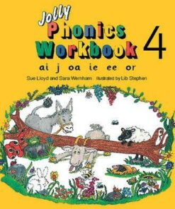 Jolly Phonics Workbook 4: in Precursive Letters (British English edition) - Sue Lloyd