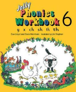 Jolly Phonics Workbook 6: in Precursive Letters (British English edition) - Sue Lloyd