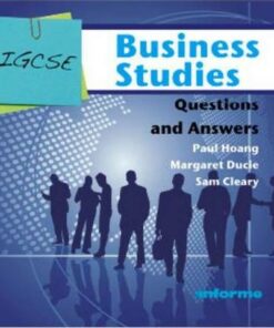IGCSE Business Studies Questions and Answers - Paul Hoang