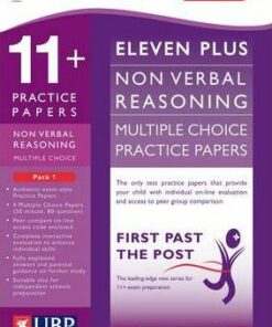11+ Non-Verbal Multiple Choice Practice Papers: Pack 1 - Eleven Plus Exams