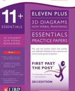 11+ Essentials 3D Non-Verbal Reasoning Practice Papers for CEM: Book 1 - Educational Experts