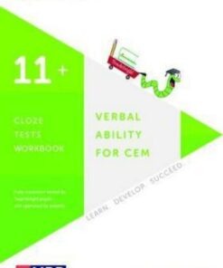 Verbal Ability for Cem 11+: Cloze Workbook - Teachitright