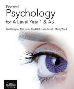 Edexcel Psychology for A Level Year 1 and AS: Student Book - Cara Flanagan